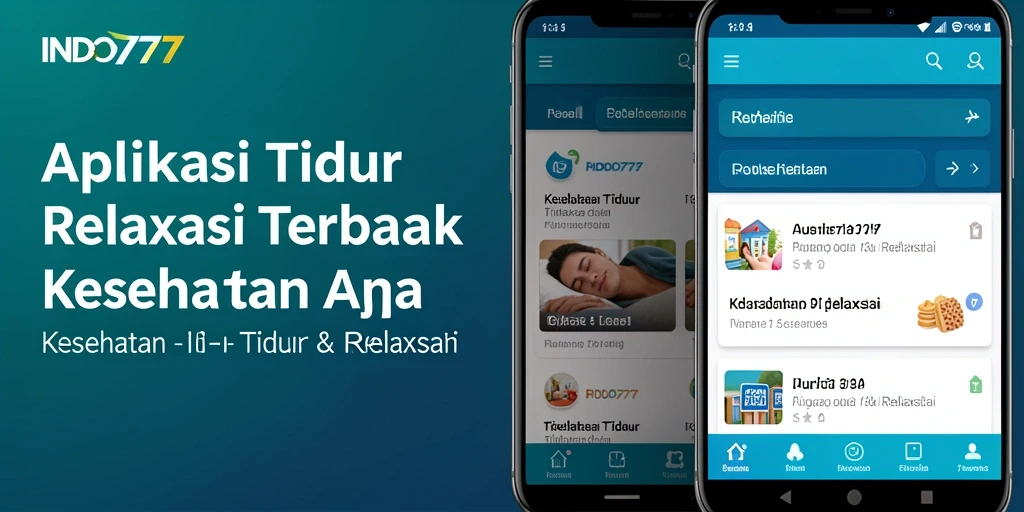 Tampilan antarmuka aplikasi INDO777 yang sederhana dan menenangkan.