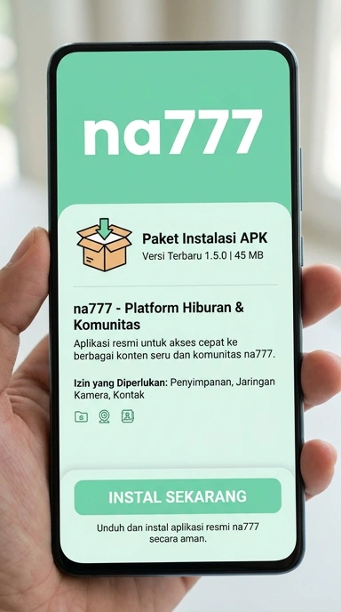 Tampilan halaman APK na777